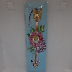 Handmade Rhinestone Bookmark